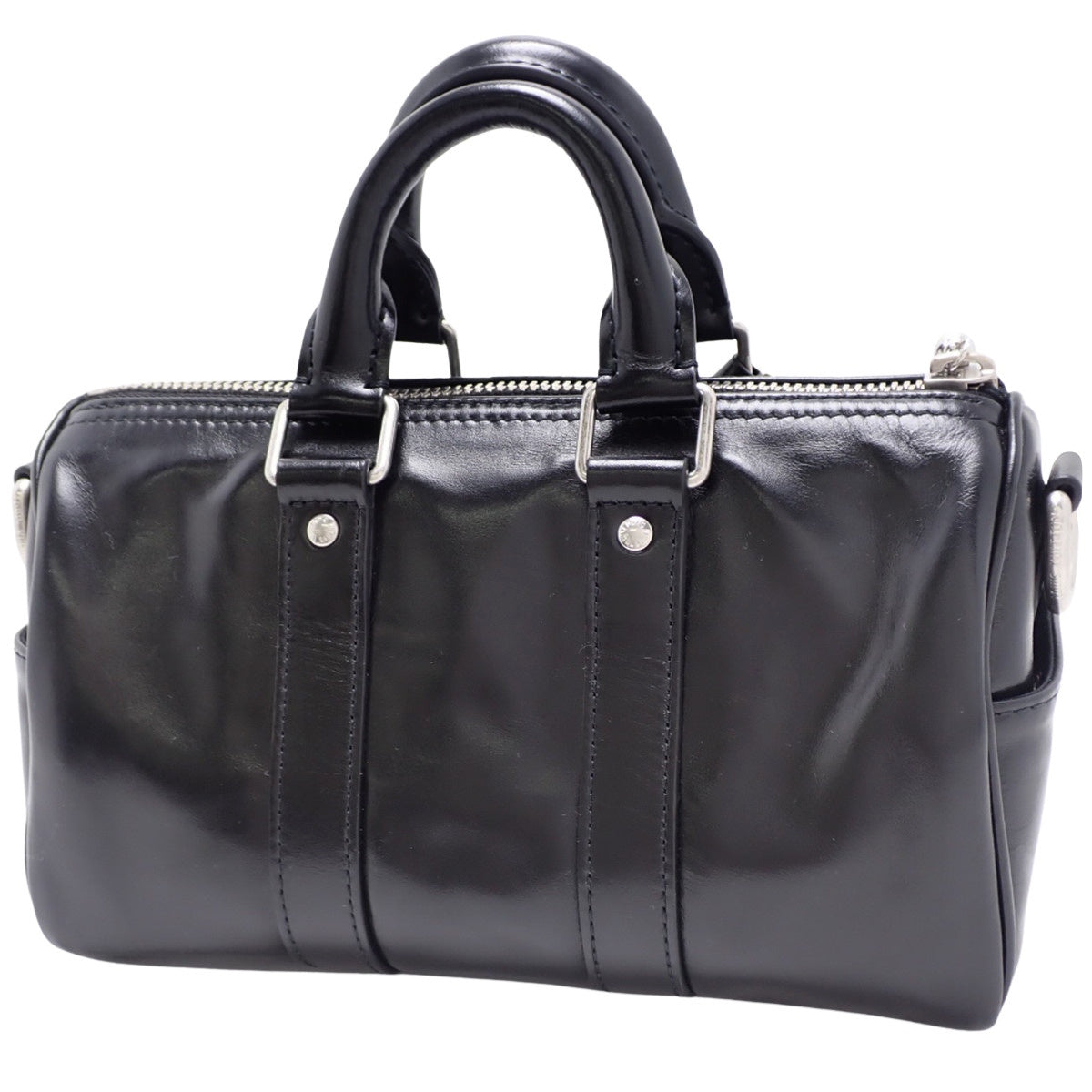 Keypole Keypole Cargo Shoulder Bag 25 Calfskin Black M13988