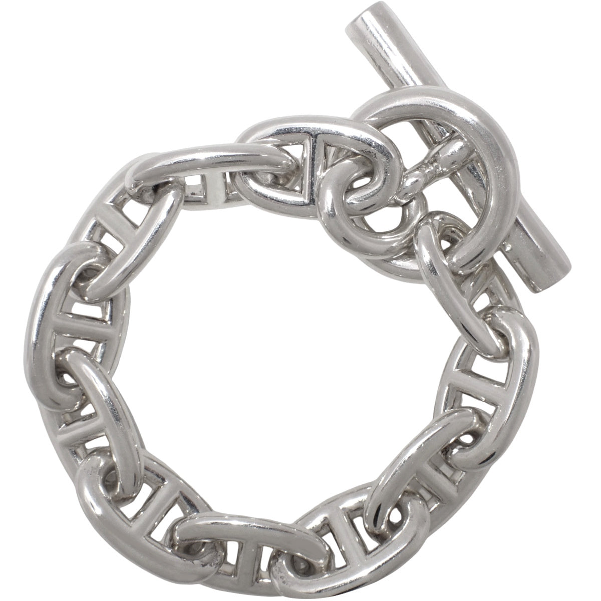 链条锚链TGM手链 925银 Sv