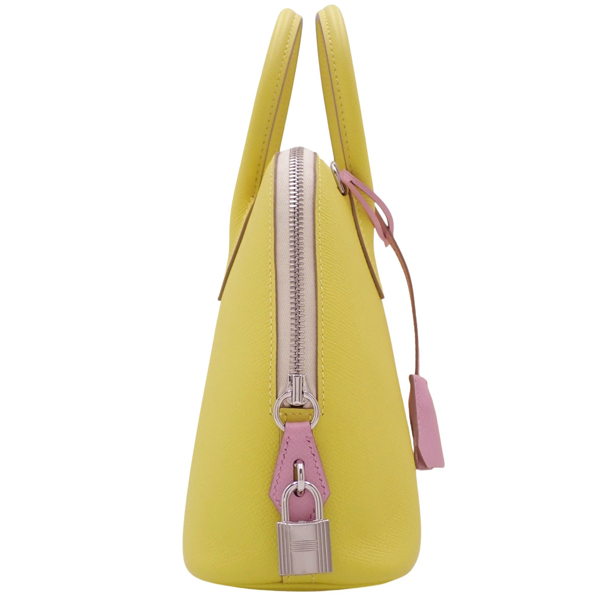 ボリード 1923 25 トリコロール ヴォーエプソン パラジウム金具 ライム/モーヴシルベストル/ナタ シルバー金具 U刻印