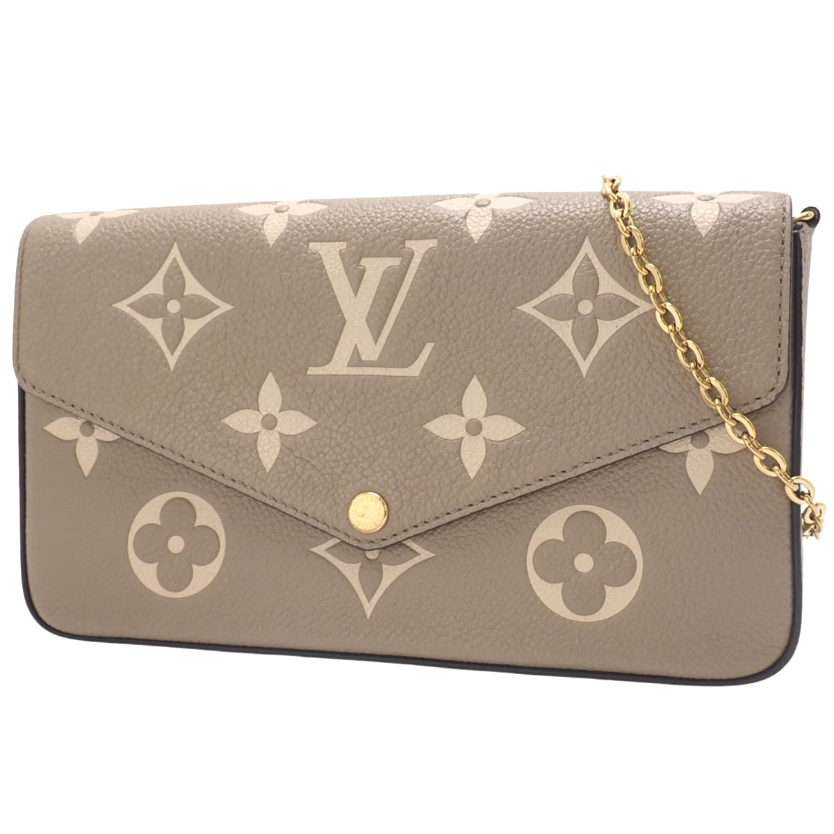 Monogram Empreinte Pochette Felicie 米色/灰色 M69977