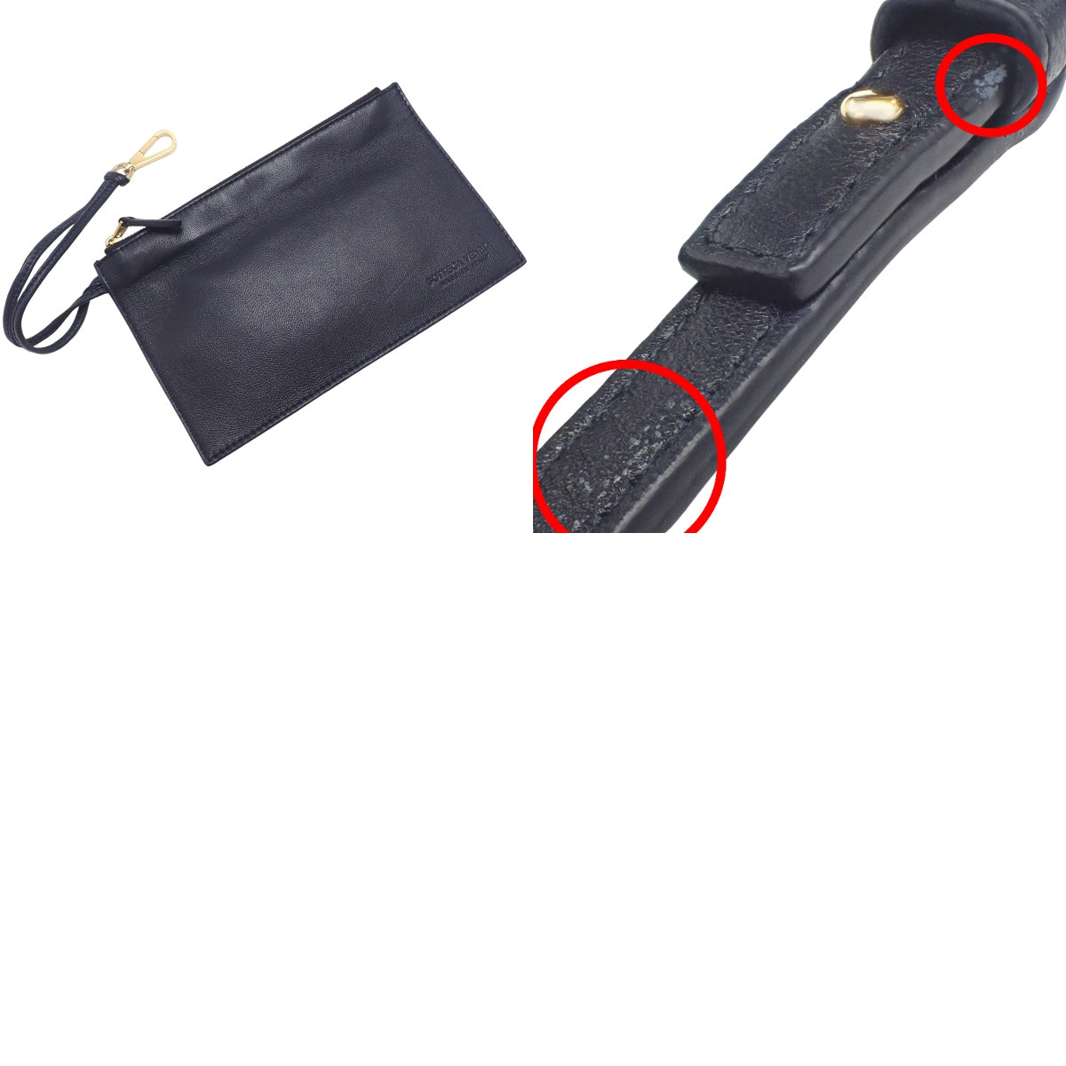 Intrecciato 2-way mini bag in navy calfskin