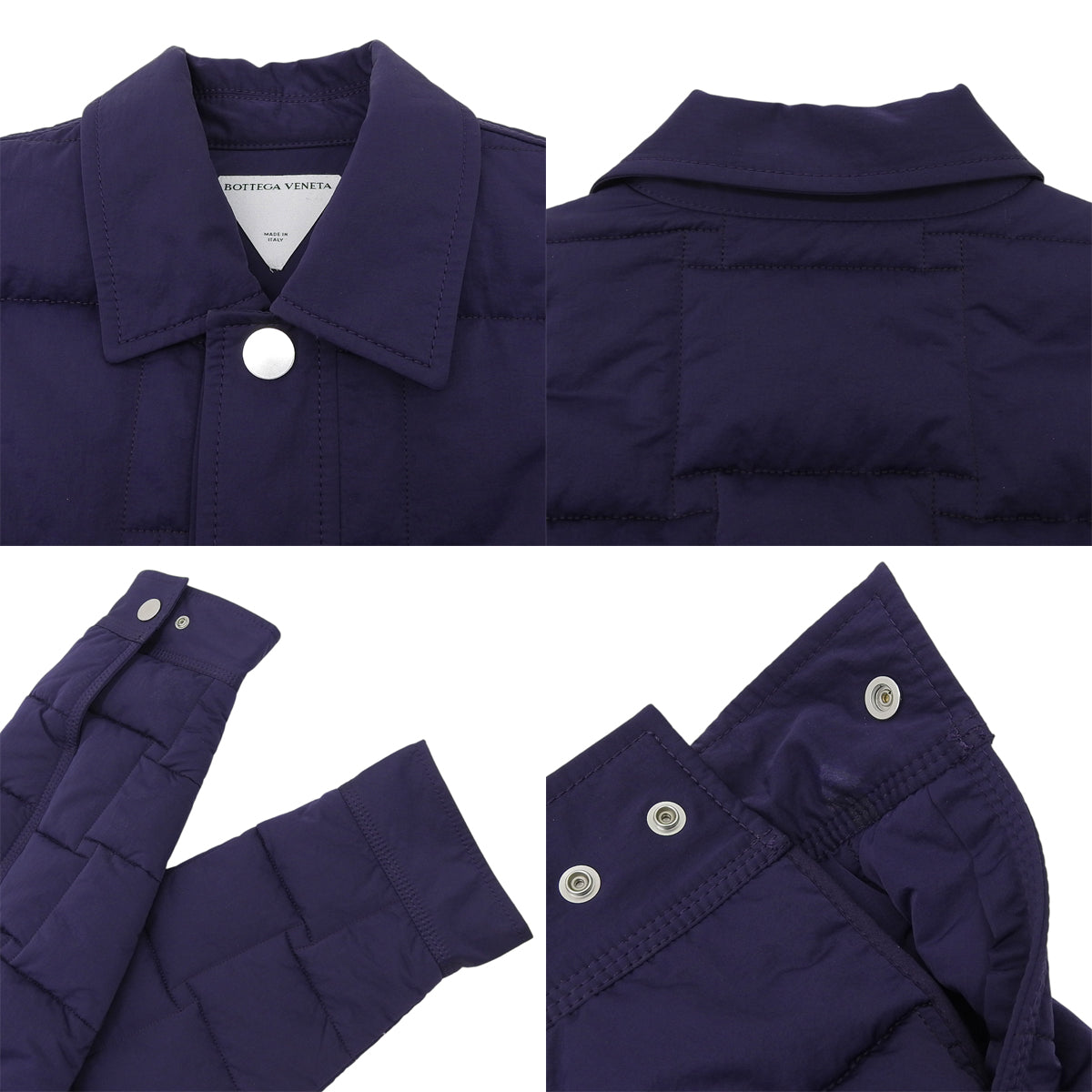 Intrecciato Tech 绗缝尼龙夹克 XS