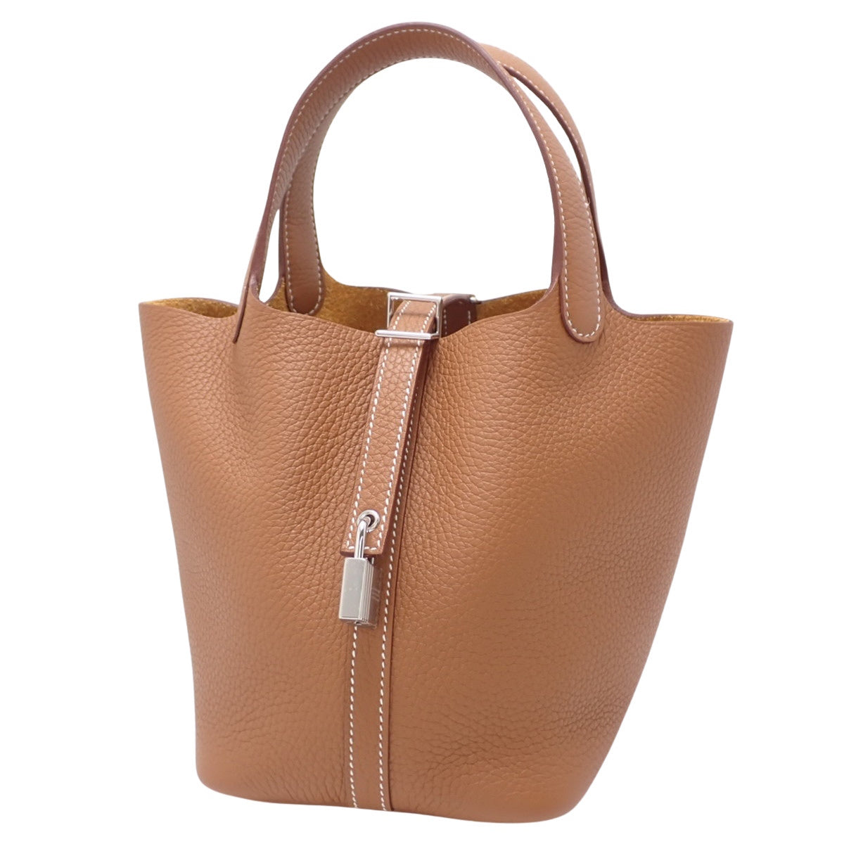 【新品】ピコタンロックPM K刻印 トリヨンクレマンス パラジウム金具 ゴールド シルバー金具