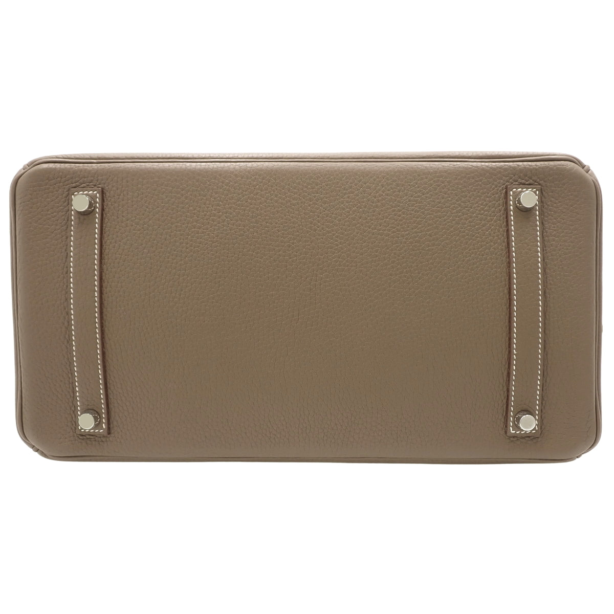 バーキン35 トゴ パラジウム金具 エトープ/エトゥープ シルバー金具 X刻印