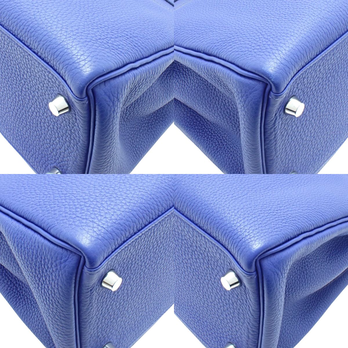 ケリーギャロップ28 (内縫い) トゴ パラジウム金具 ブルーエレクトリック シルバー金具 A刻印