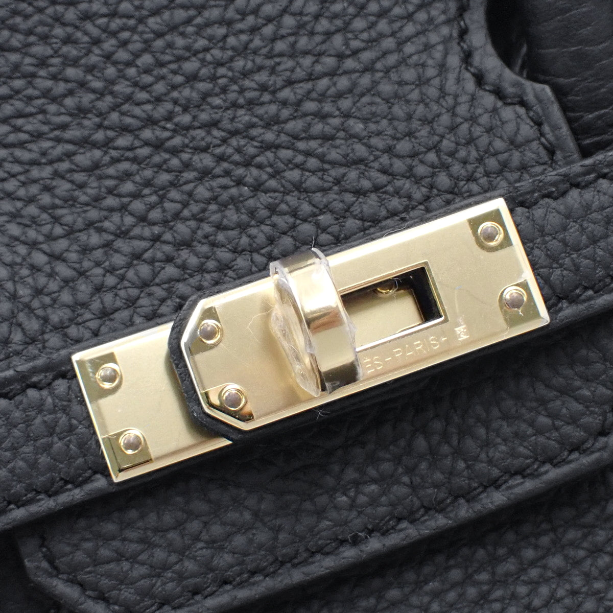 【未使用】バーキン25 トゴ ブラック ゴールド金具 W刻印
