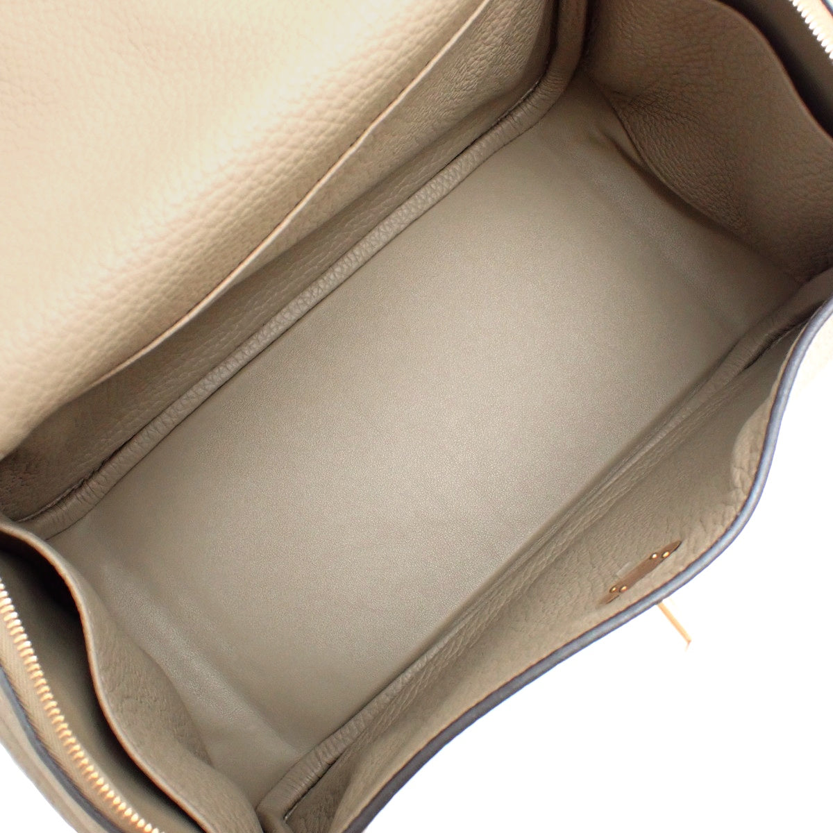 Lindy 26, Torayclemence leather, beige Marfa color, gold hardware, W stamp.