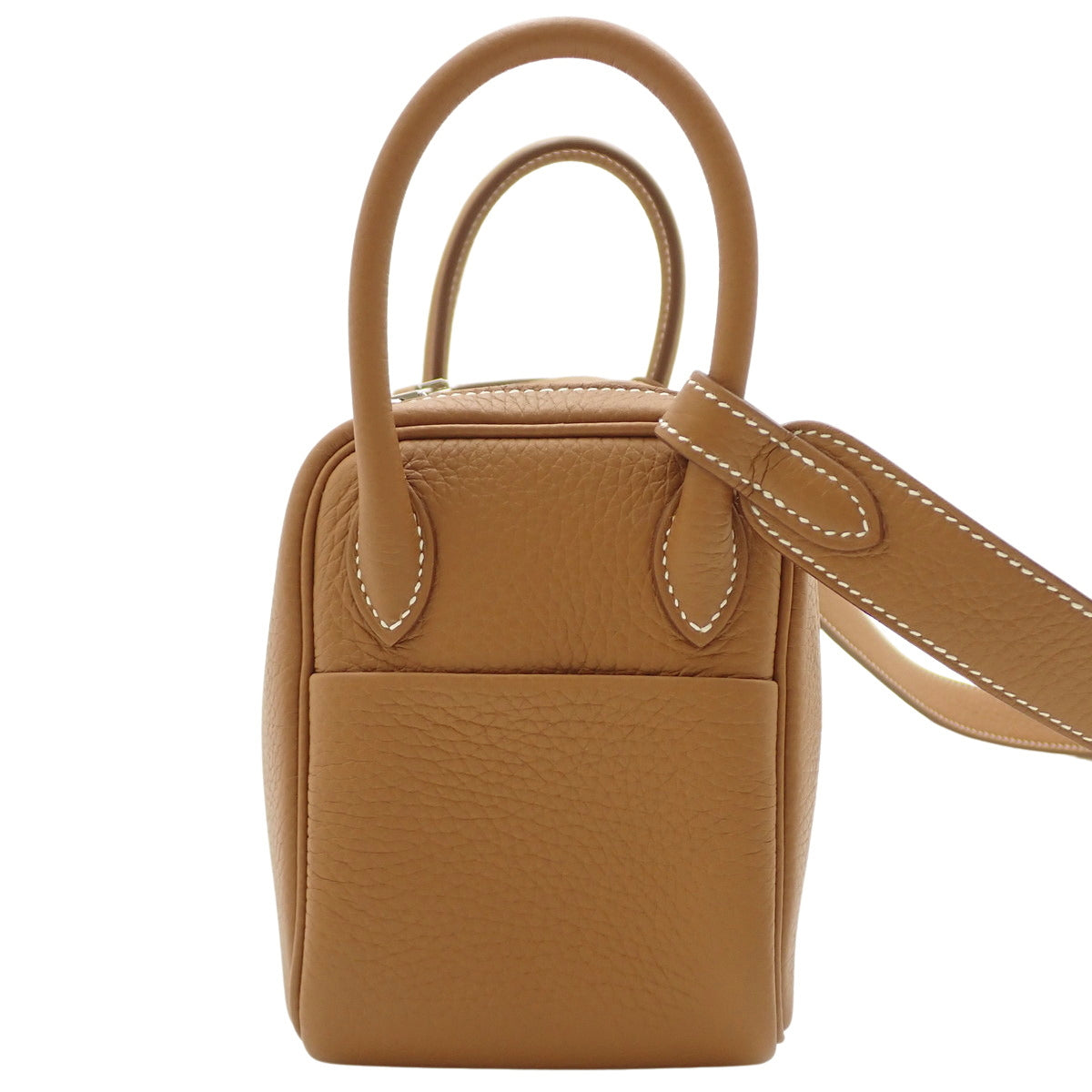 【未使用】Lindy Mini  Taurillon Clemence  钯金扣  金色  银色扣  W刻印