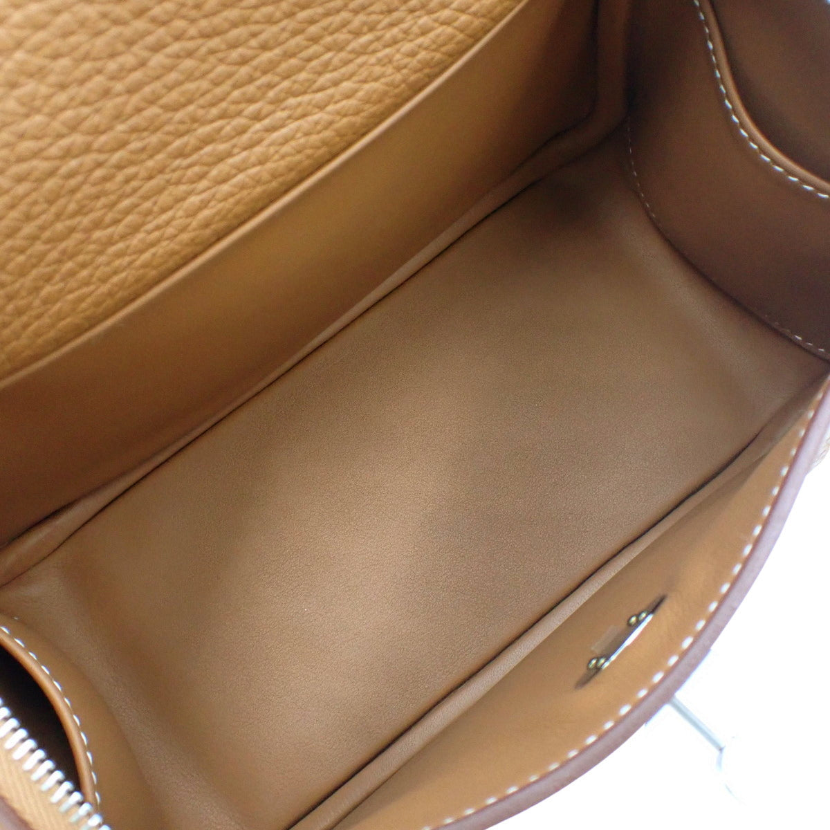 【未使用】Lindy Mini  Taurillon Clemence  钯金扣  金色  银色扣  W刻印