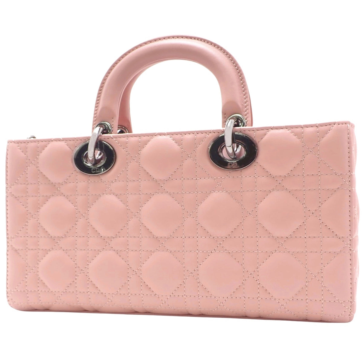 カナージュ LADY D-JOY ミディアム バッグ ラムスキン ピンク