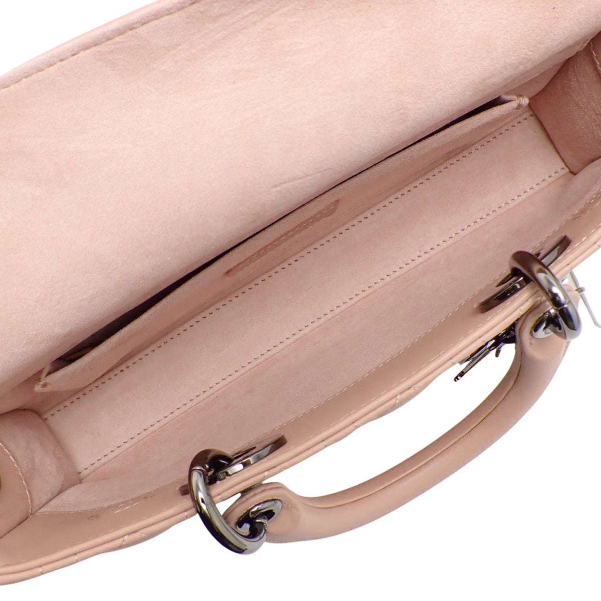 カナージュ LADY D-JOY ミディアム バッグ ラムスキン ピンク