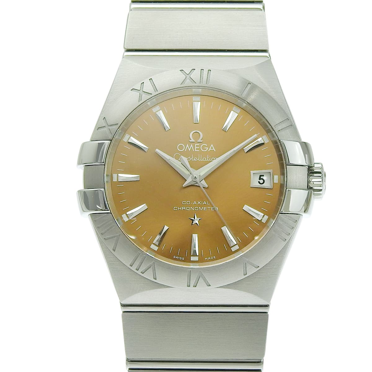 Constellation 123.10.35.20.10.001 SS Brown Automatic Men's Watch