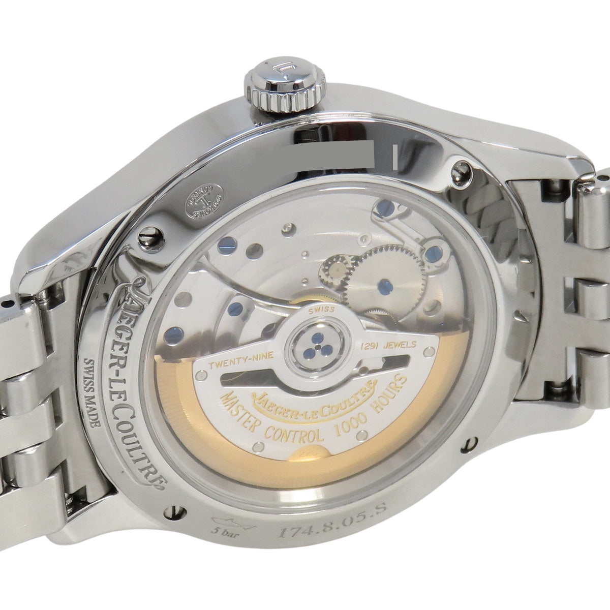 マスターホームタイム Q1628130 SS 自動巻き シルバー