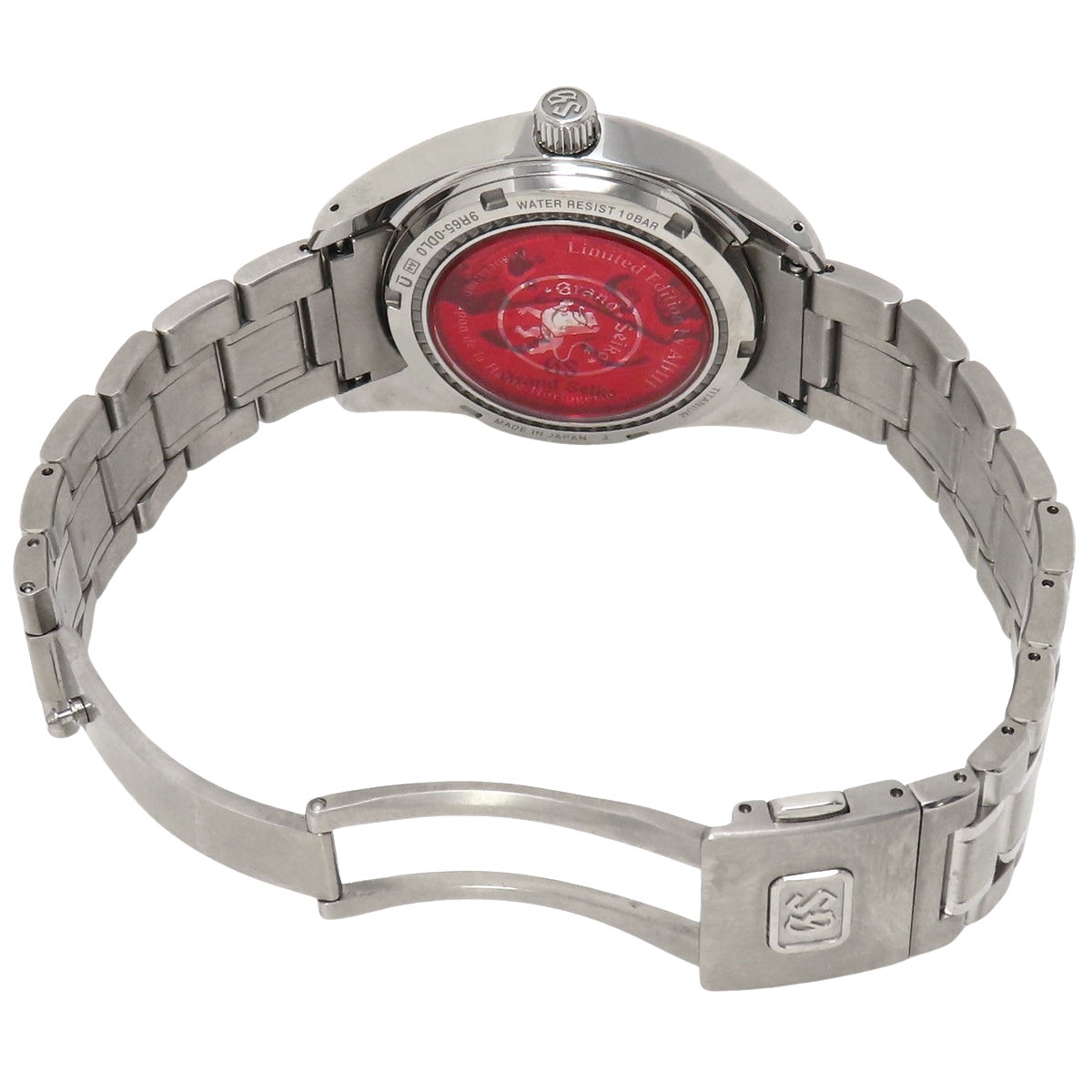 Heritage Collection AJHH Special Limited Edition Model SBGA421 TI Snow White Spring Drive Men's Watch, Limited to 390 Pieces