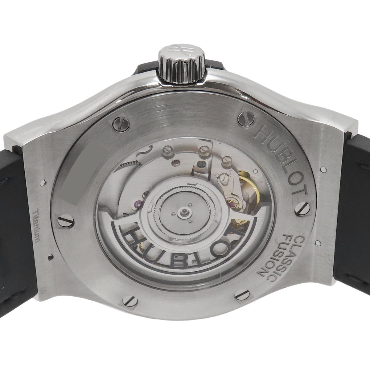 クラシックフュージョン レーシンググレー チタニウム 542.NX.7071.LR TI/革 グレー 自動巻き メンズ