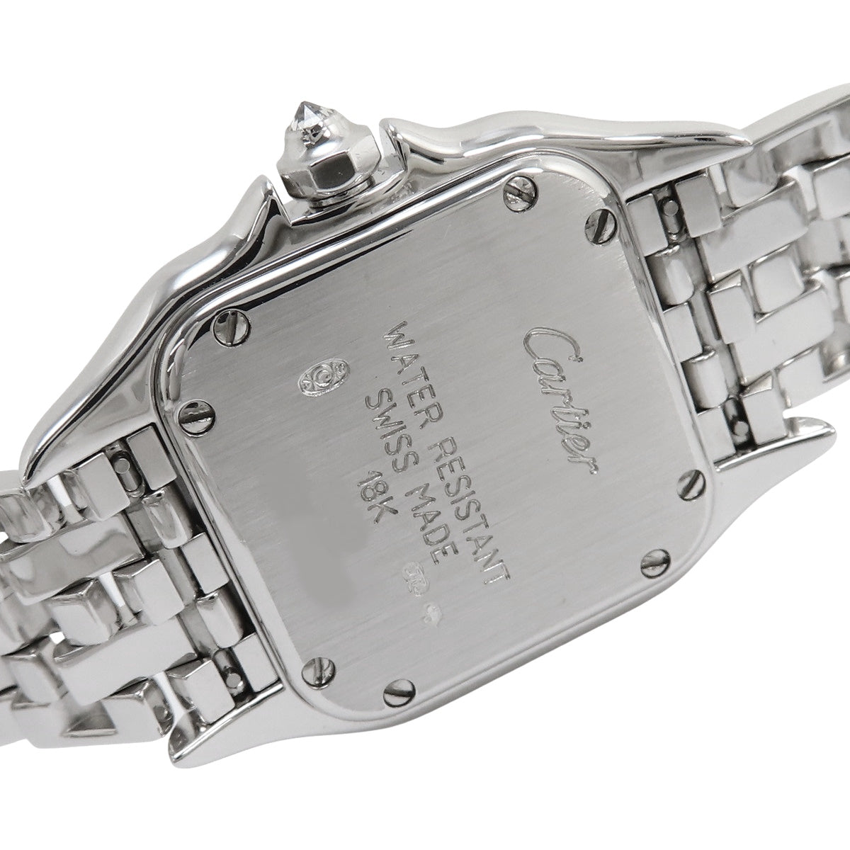 WF3249F3 パンテール SM K18WG クオーツ ライトブルー ベゼルダイヤ