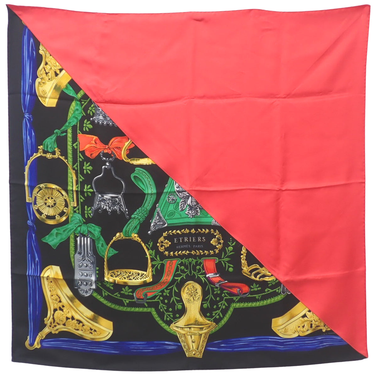 ETRIERS 鎧 F.de LA PERRIERE カレ90 シルク