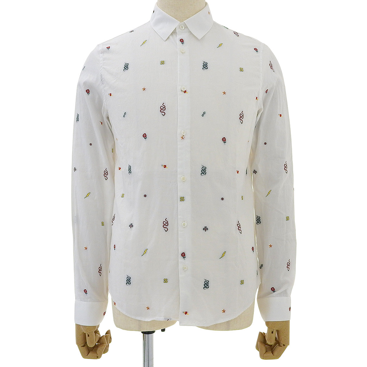 Symbols Oxford Duke衬衫 2018年款 38/15码 服装 时尚 长袖 衣物 刺绣