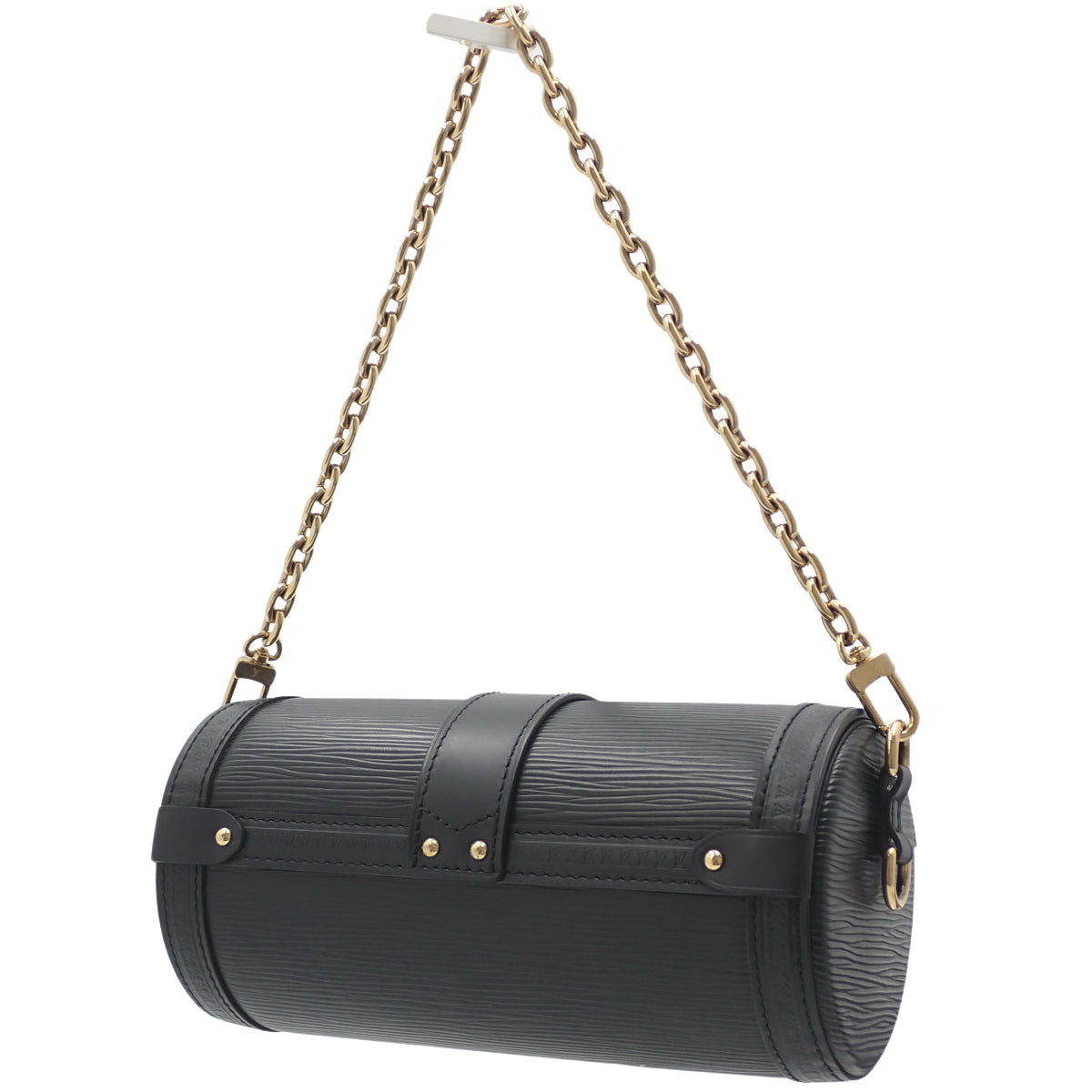 Epi Papillon Trunk，Epi皮革，黑色，M58655