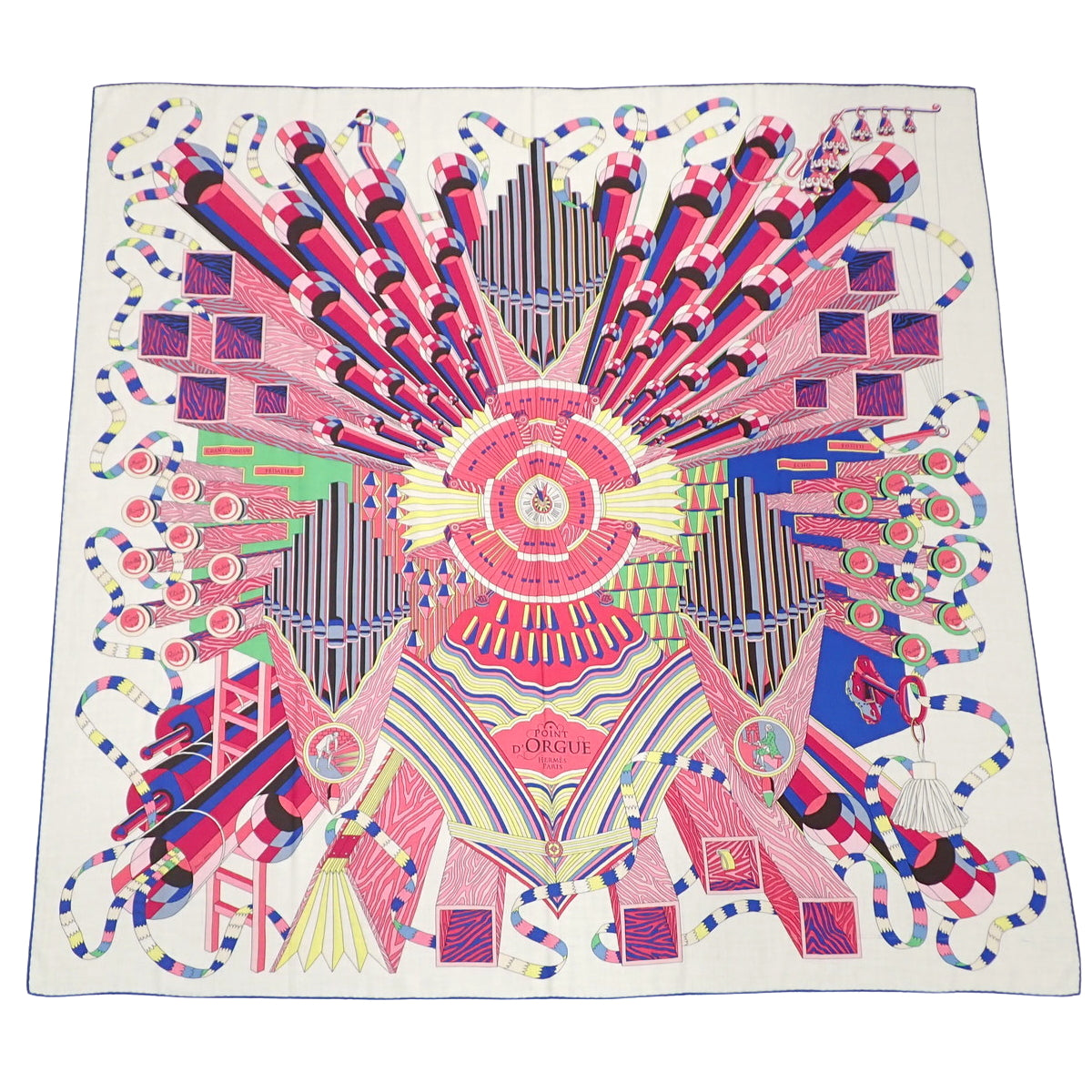 Point D'orgue Fermata Carre Jean Carre 140 Cashmere Silk