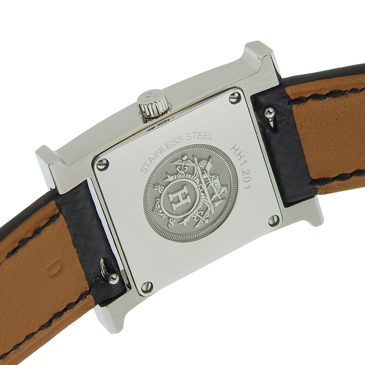 H Watch HH1.201 SS 白色石英女士腕表