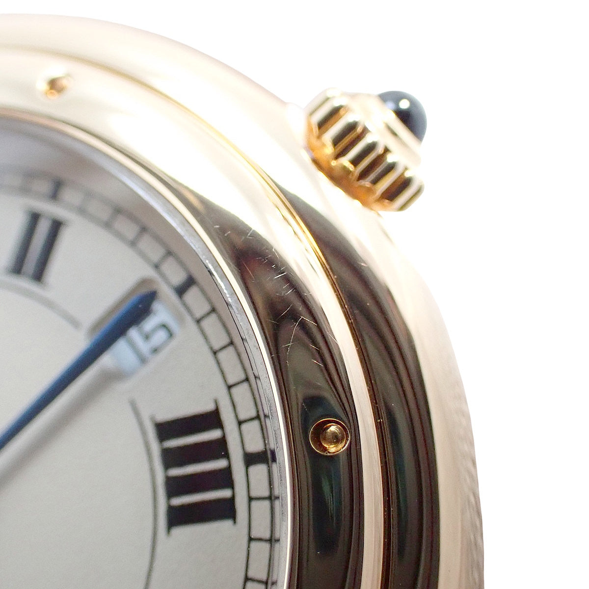 パンテール ヴァンドーム LM YG クオーツ ホワイト メンズ