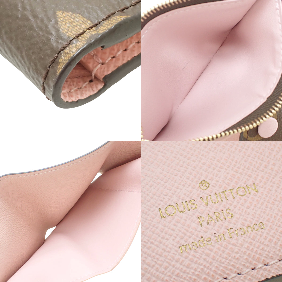 Monogram Portefeuille Victorine 经典老花帆布 玫瑰芭蕾粉 M62360