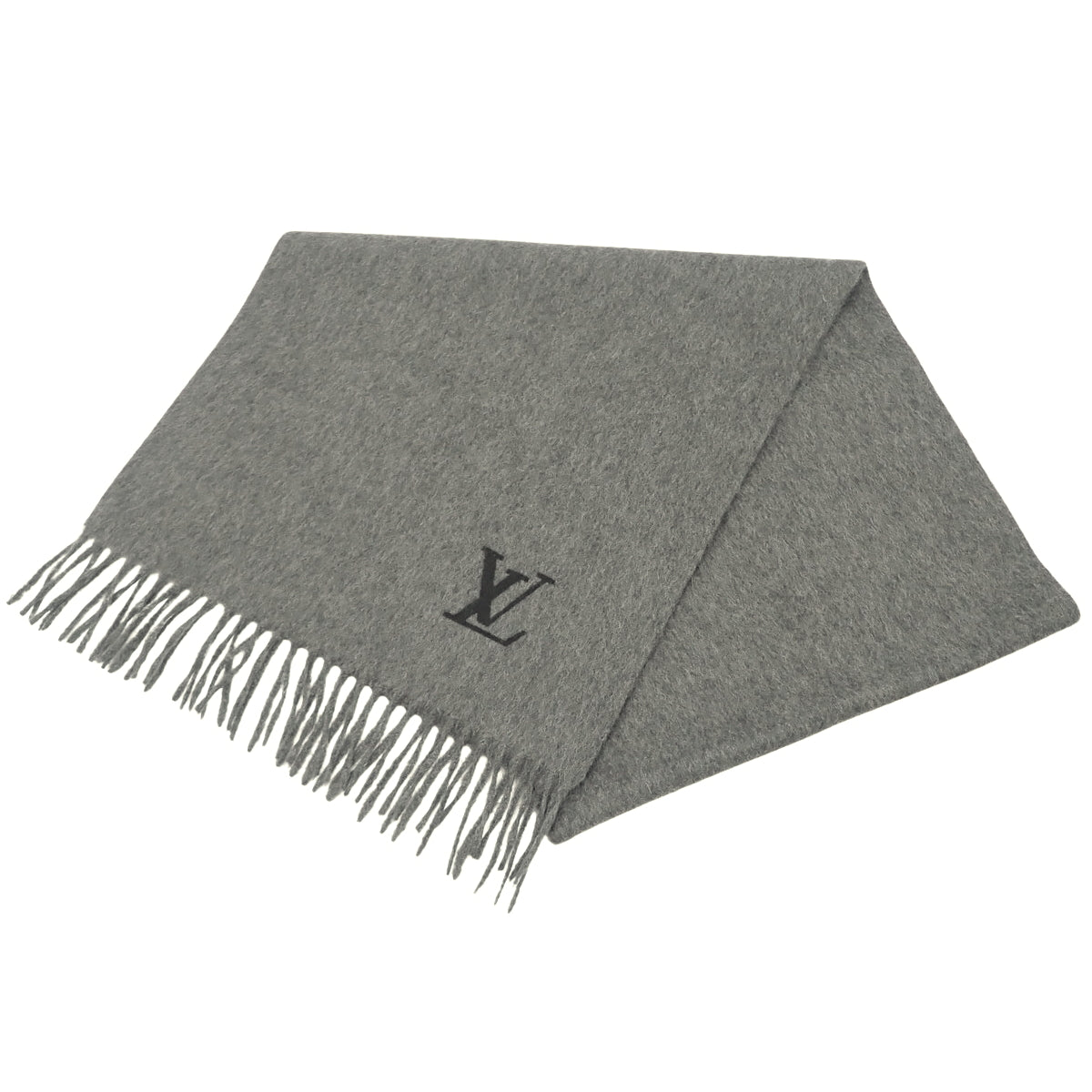 Cashmere scarf, LV logo, apparel, fashion accessory, cashmere