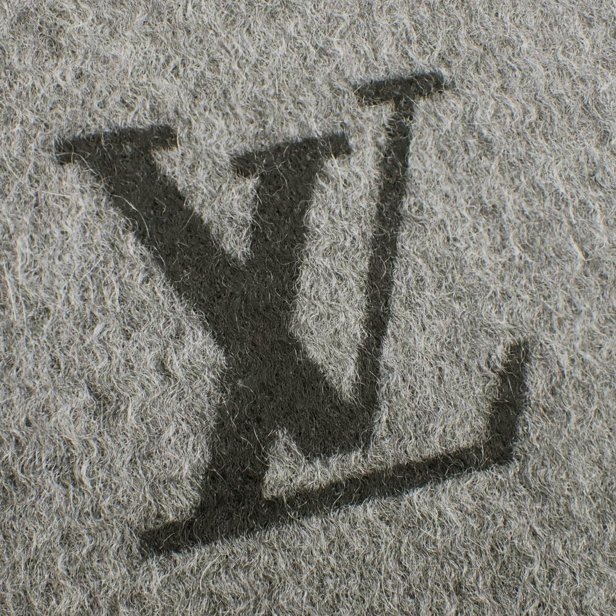 Cashmere scarf, LV logo, apparel, fashion accessory, cashmere