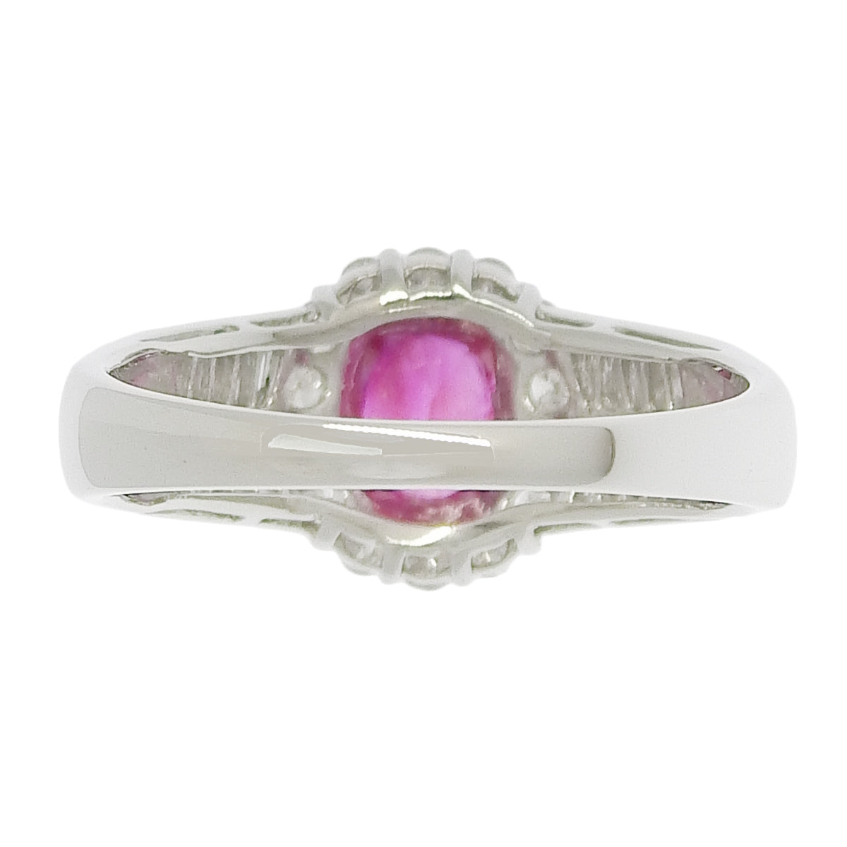 ルビー ダイヤモンド リング プラチナ Pt900