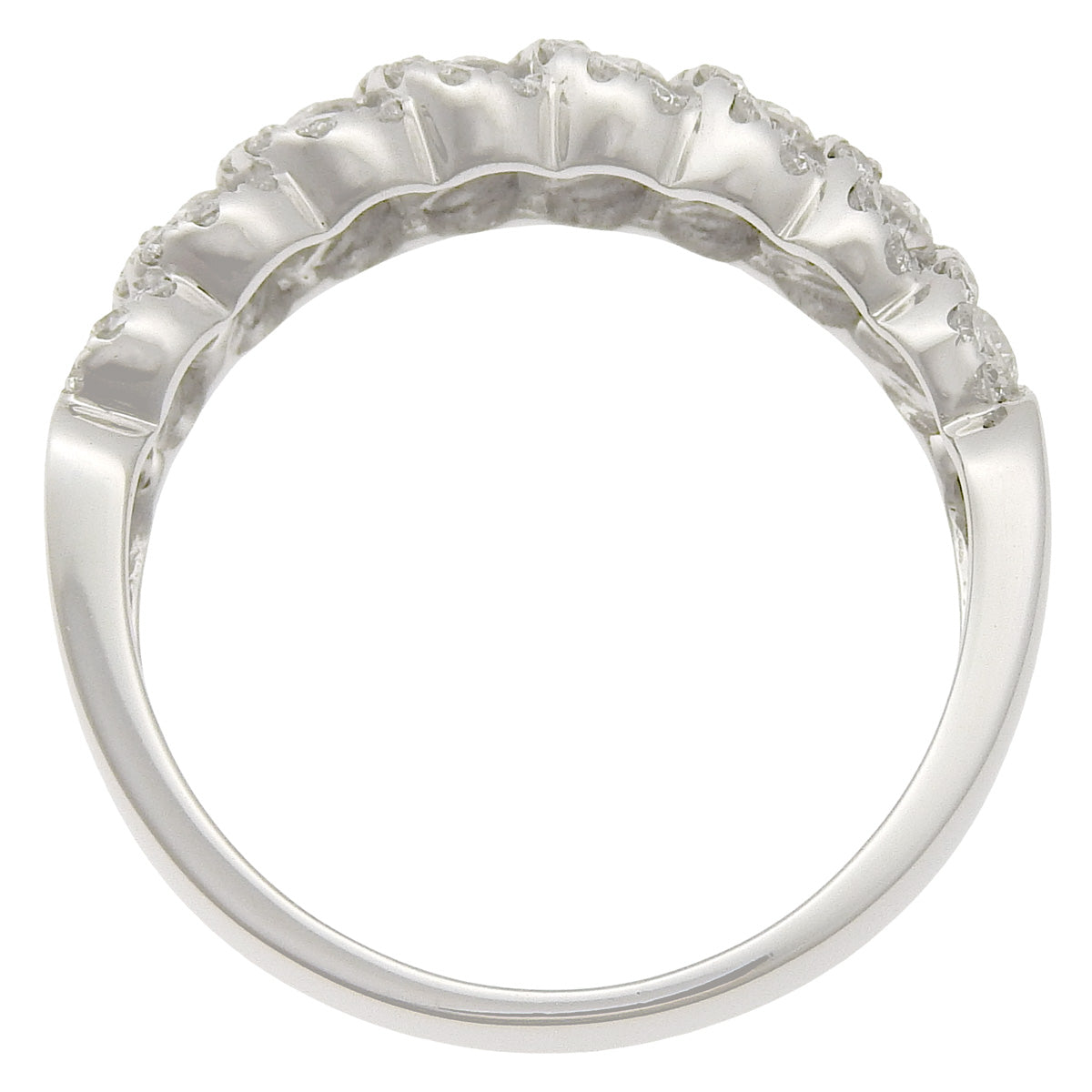 ダイヤモンド リング D0.85 K18 ホワイトゴールド WG