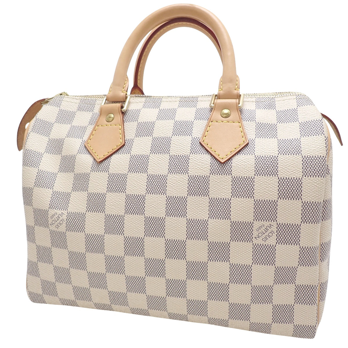 Damier Azur Speedy 25 象牙白 N41534