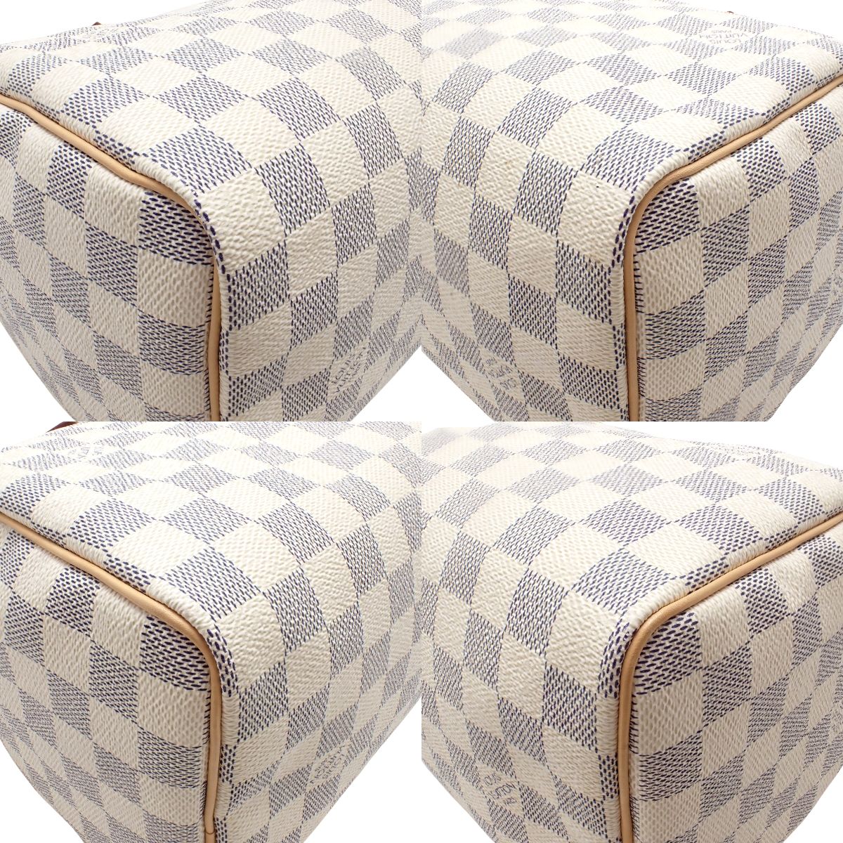 Damier Azur Speedy 25 象牙白 N41534