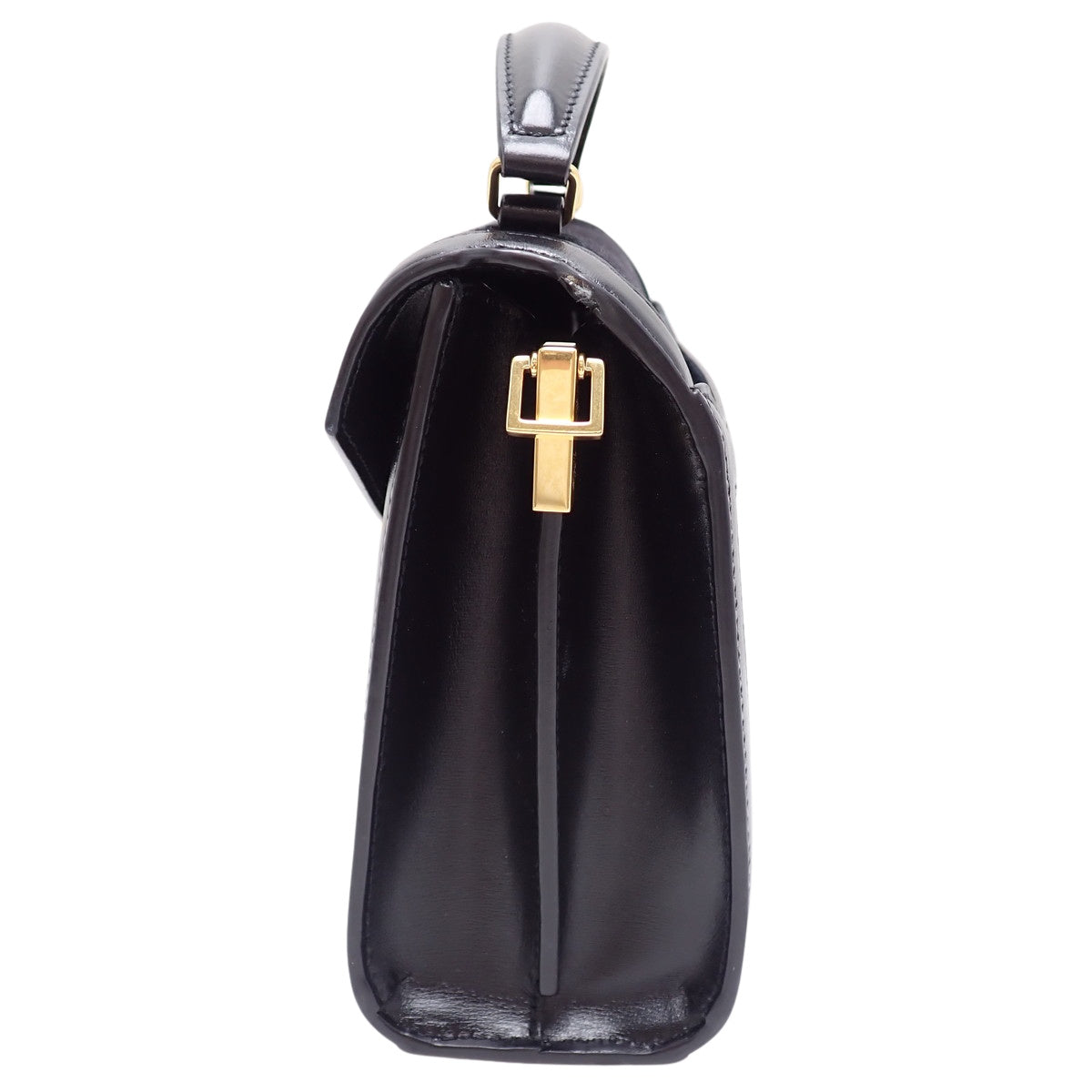 卡珊德拉迷你手提包，帆布皮革材质，黑色，货号623930