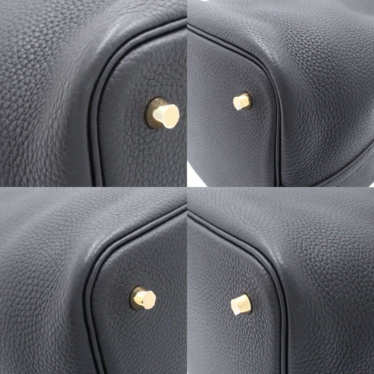 ピコタンロックMM トリヨンクレマンス ブラック ゴールド金具 Z刻印