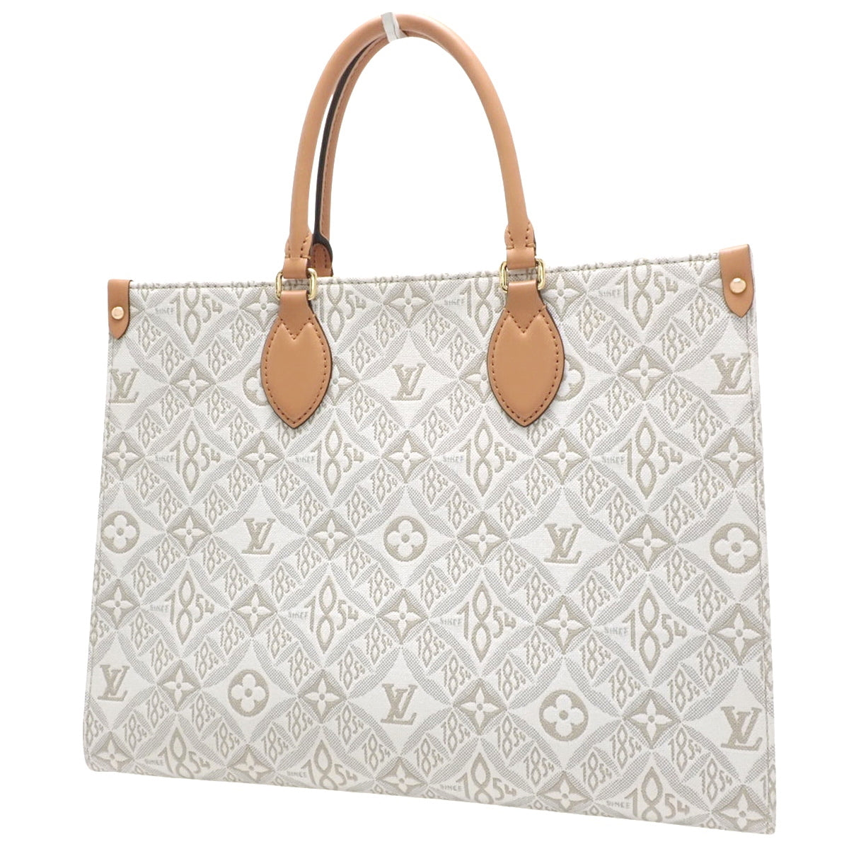 Monogram Jacquard Since 1854 OnTheGo MM Ecru Caramel M59614