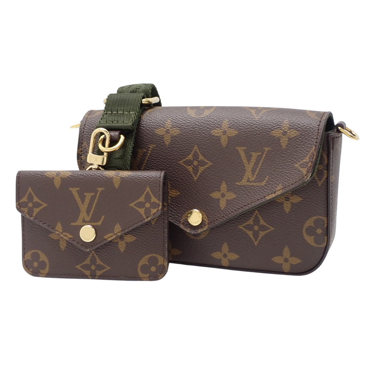 Monogram Multi Pochette Felicie Brown 绿色 M80091