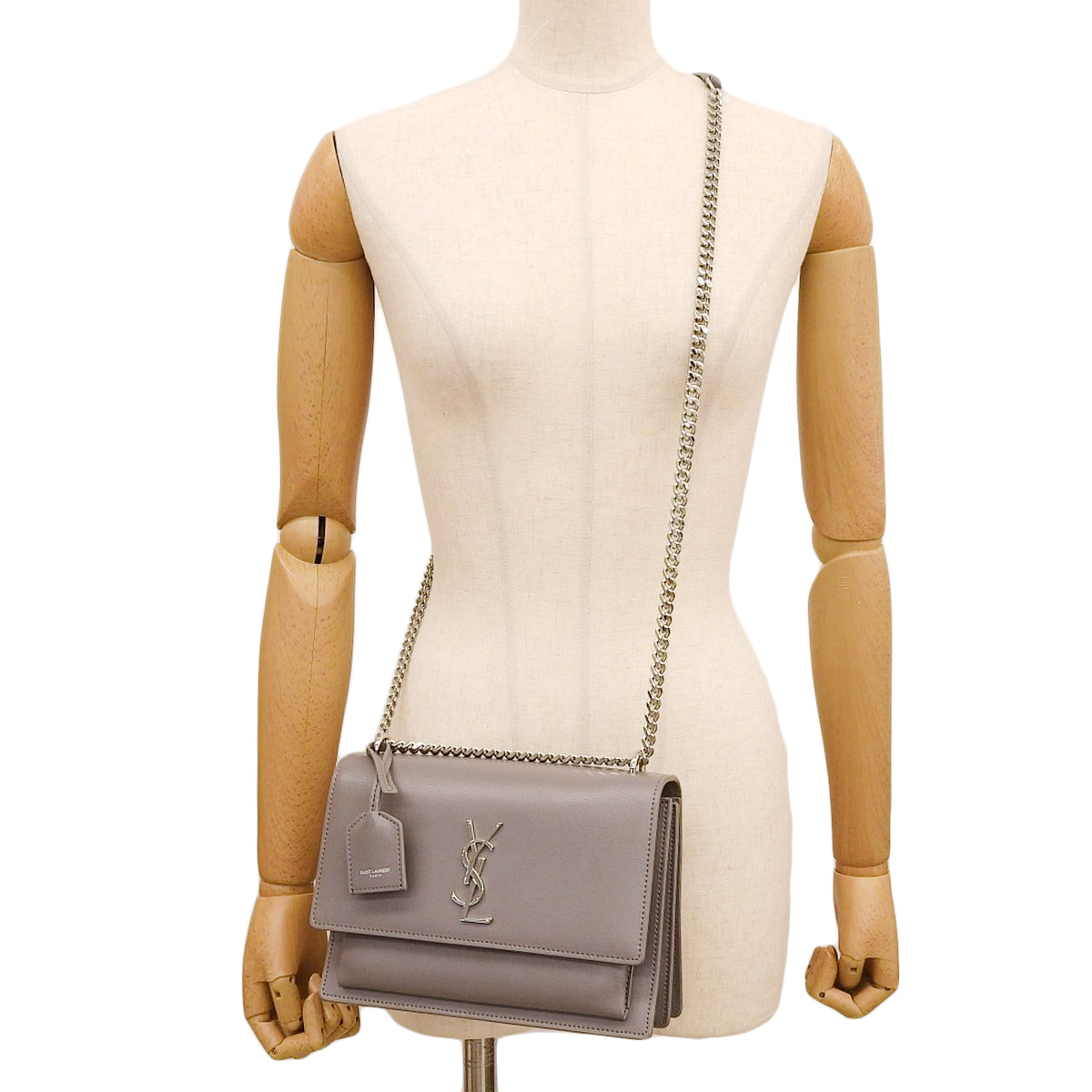 Sunset Medium Leather Greige 442906