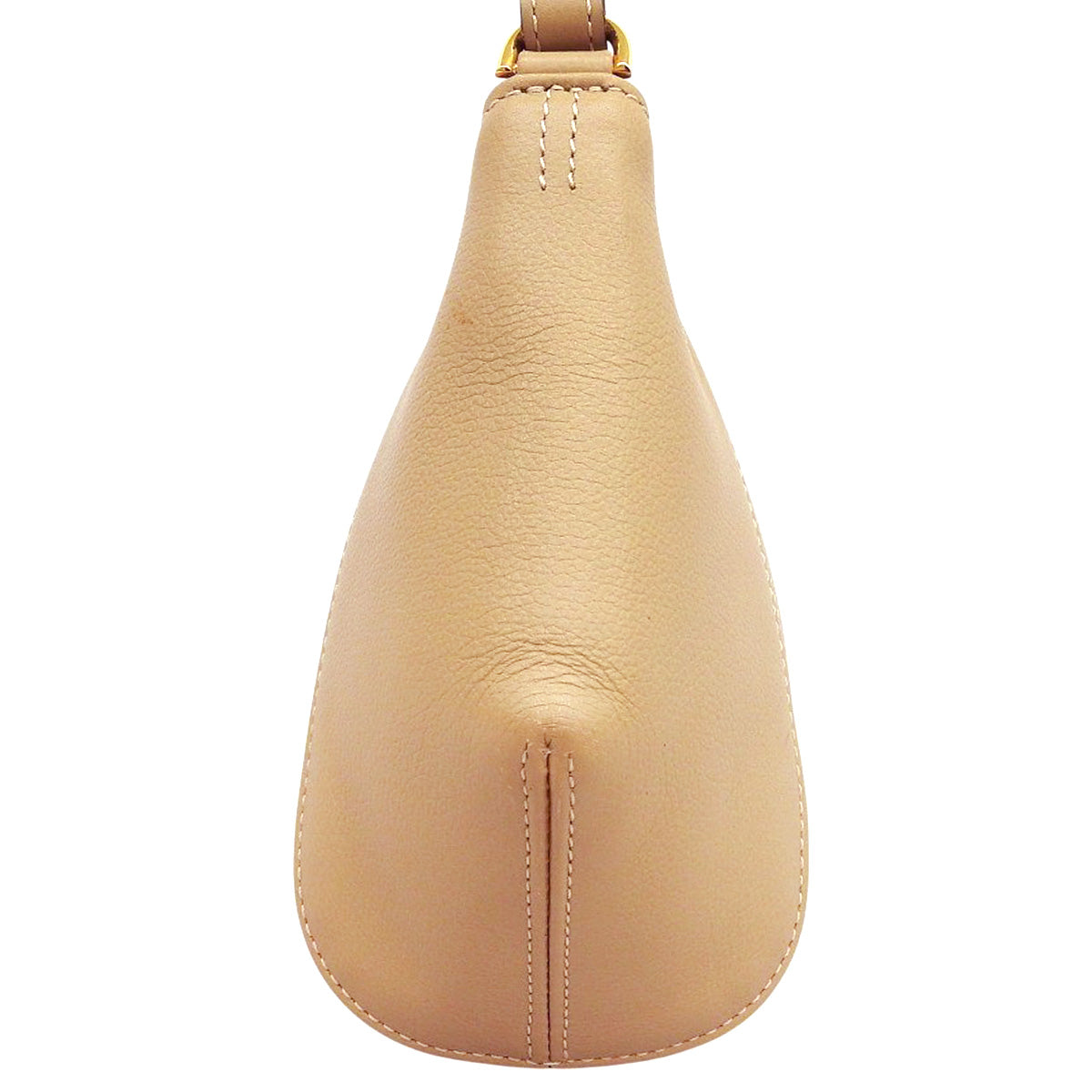 米色皮革单肩包