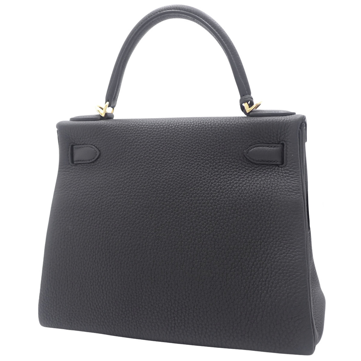 [Unused] Kelly 28 (inner-stitched) Togo leather, black, gold hardware, B stamp.