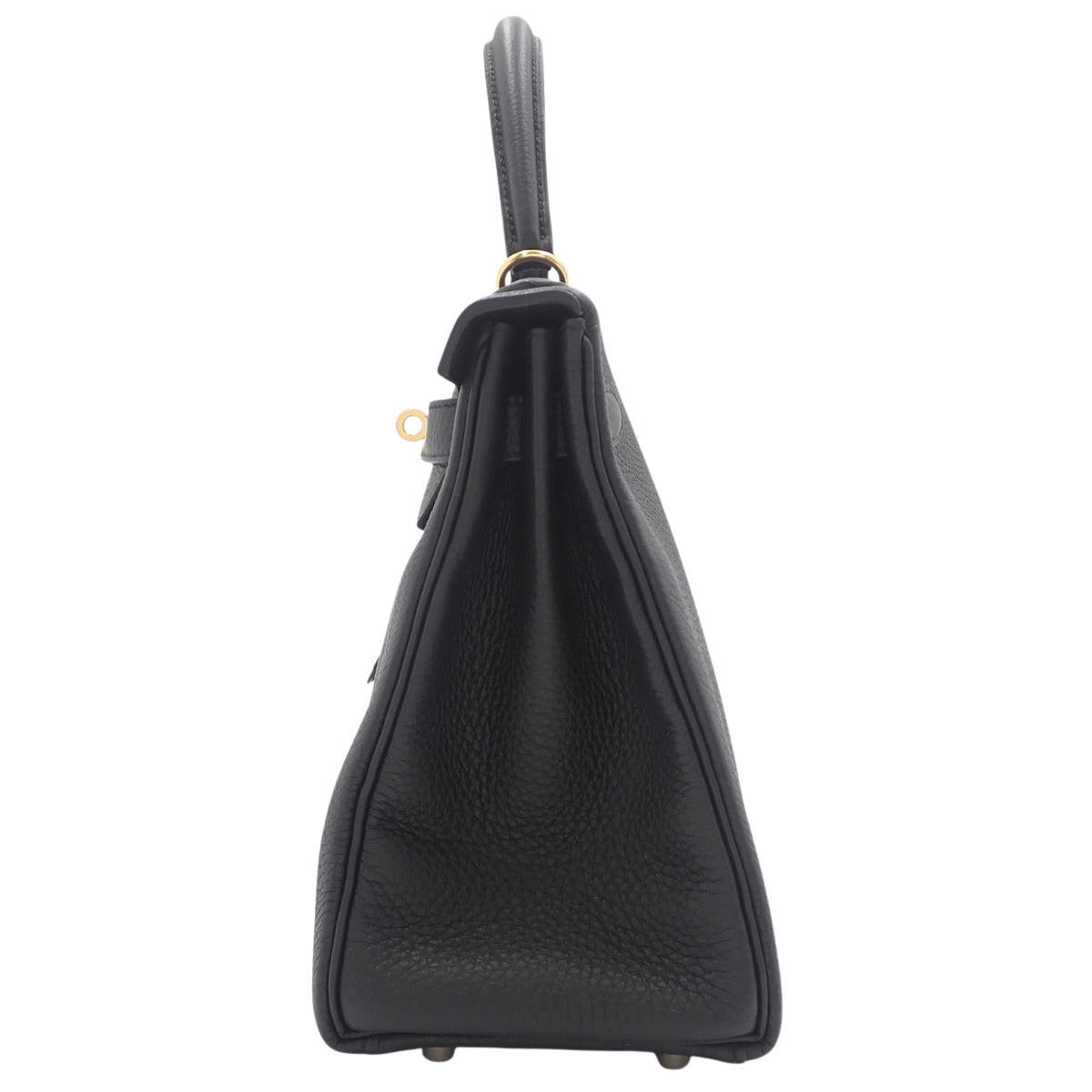 [Unused] Kelly 28 (inner-stitched) Togo leather, black, gold hardware, B stamp.