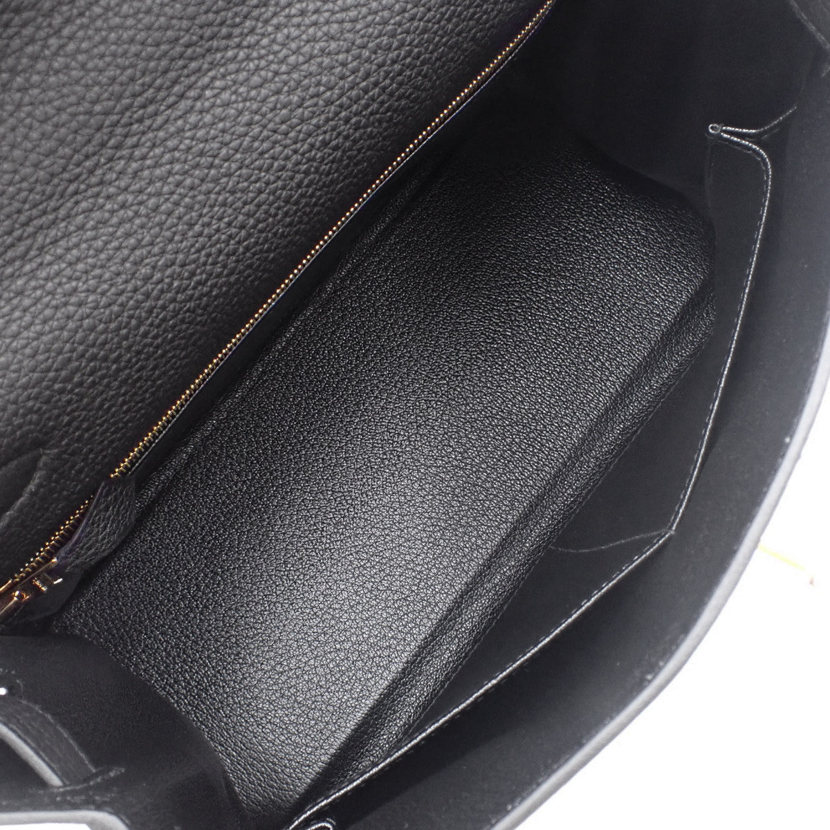 [Unused] Kelly 28 (inner-stitched) Togo leather, black, gold hardware, B stamp.