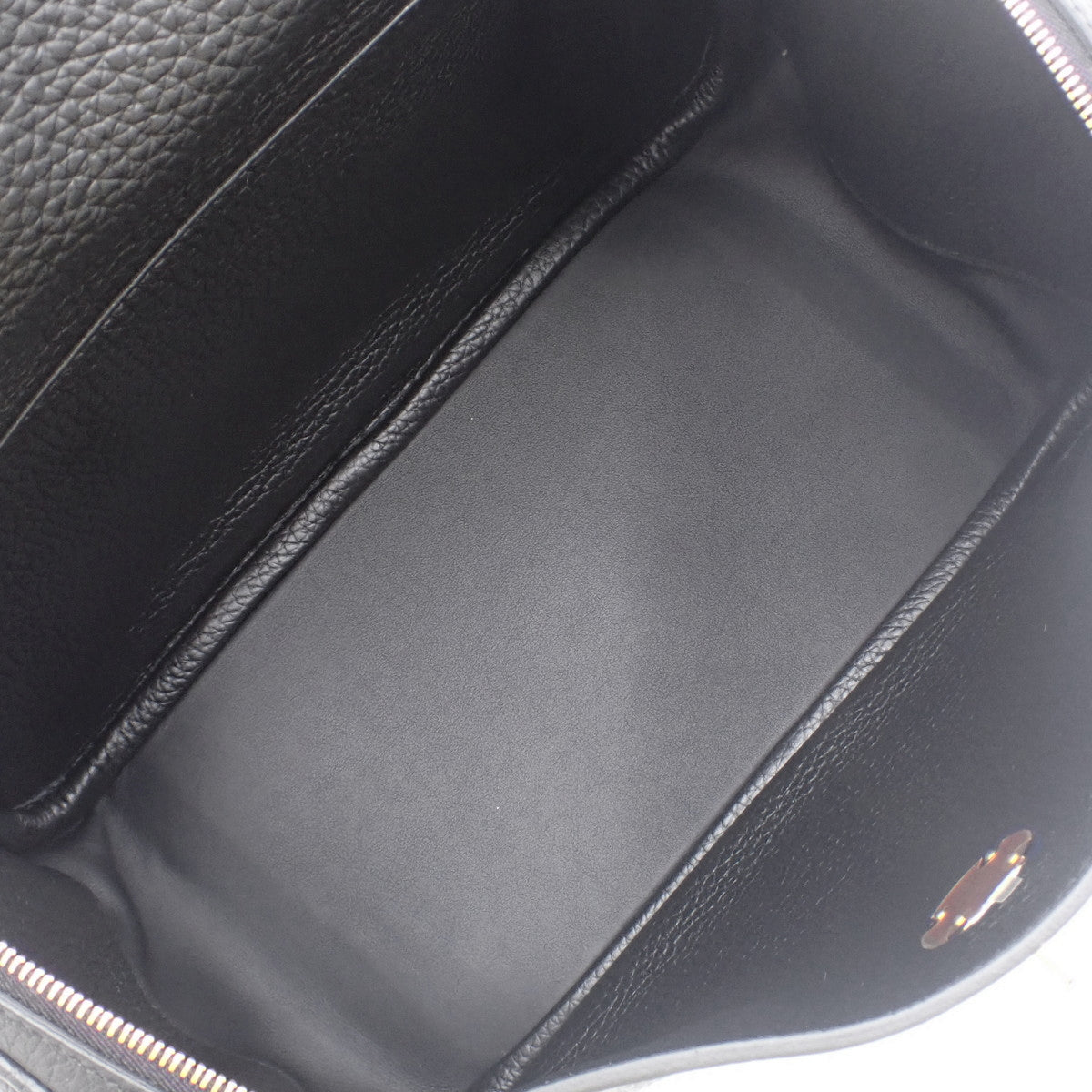 【未使用】Lindy 26  Taurillon Clemence  黑色  金色五金件  W刻印