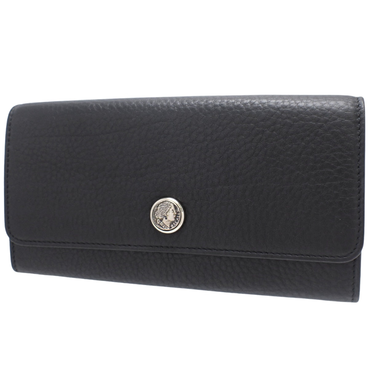 Monete 双折长款钱包 皮革 黑色 35963