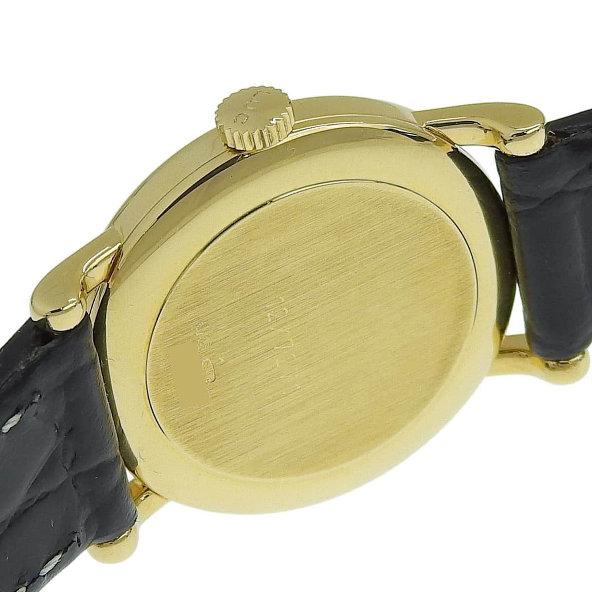 クラシック YG/革 ホワイト クオーツ レディース