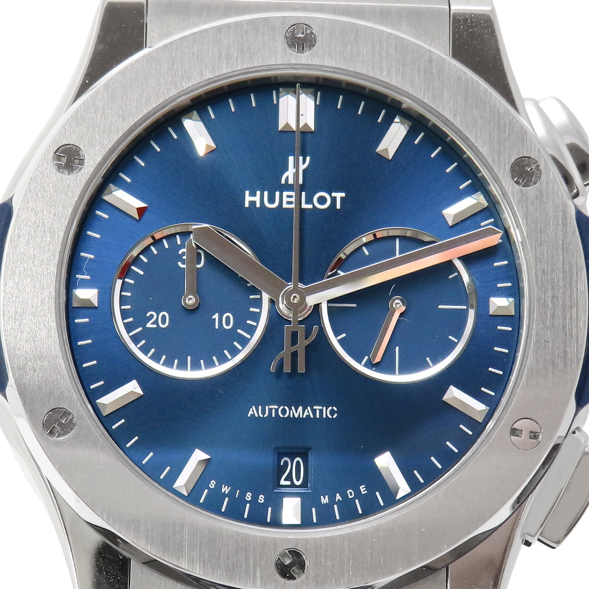 クラシックフュージョン 541.NX.7170.RX TI/ラバー ブルー 自動巻き メンズ