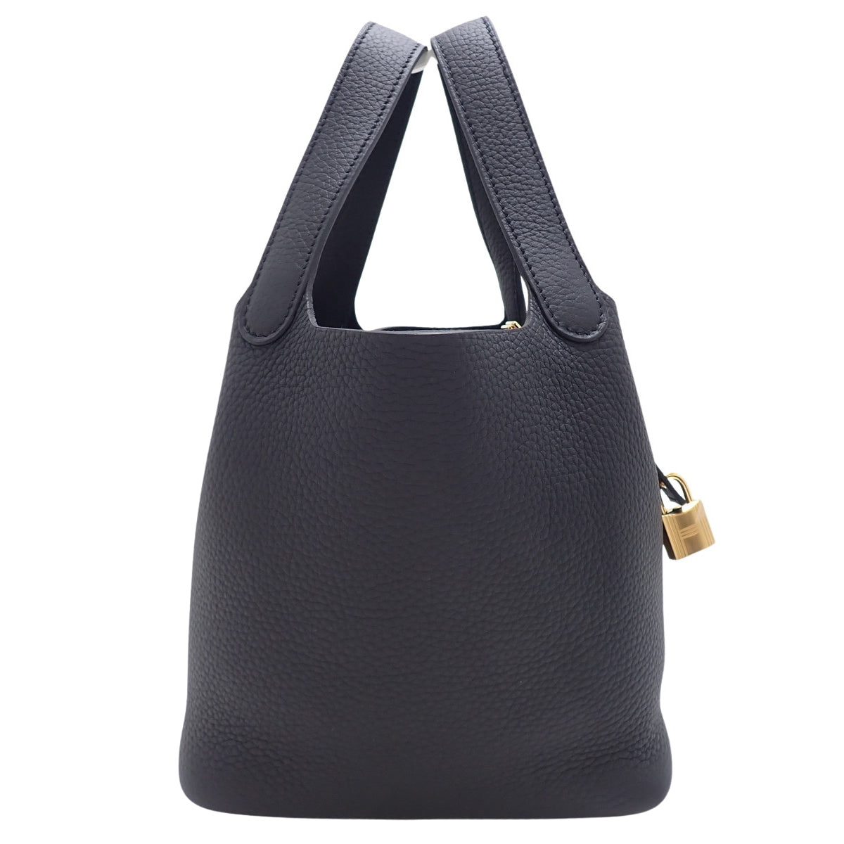 [New] Picotin Lock PM, K stamp, Torin Clemence leather, black, gold hardware.
