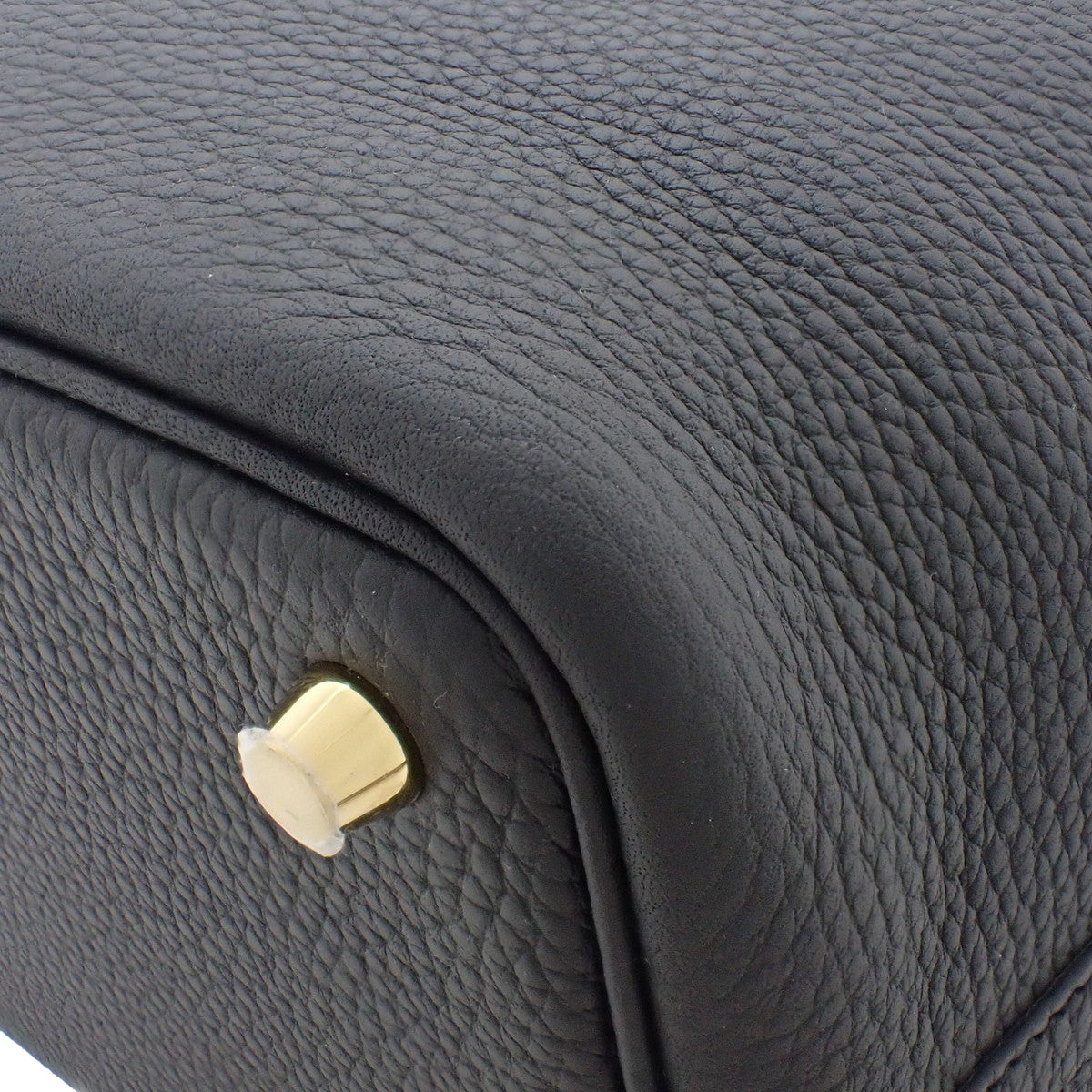 [New] Picotin Lock PM, K stamp, Torin Clemence leather, black, gold hardware.