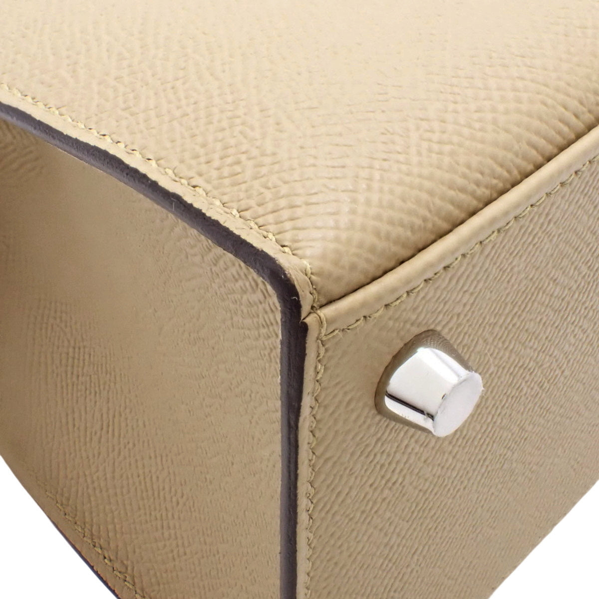[New] Kelly 25 (Exterior Stitched) K stamp, Epsom calfskin, Electrum hardware, Puce