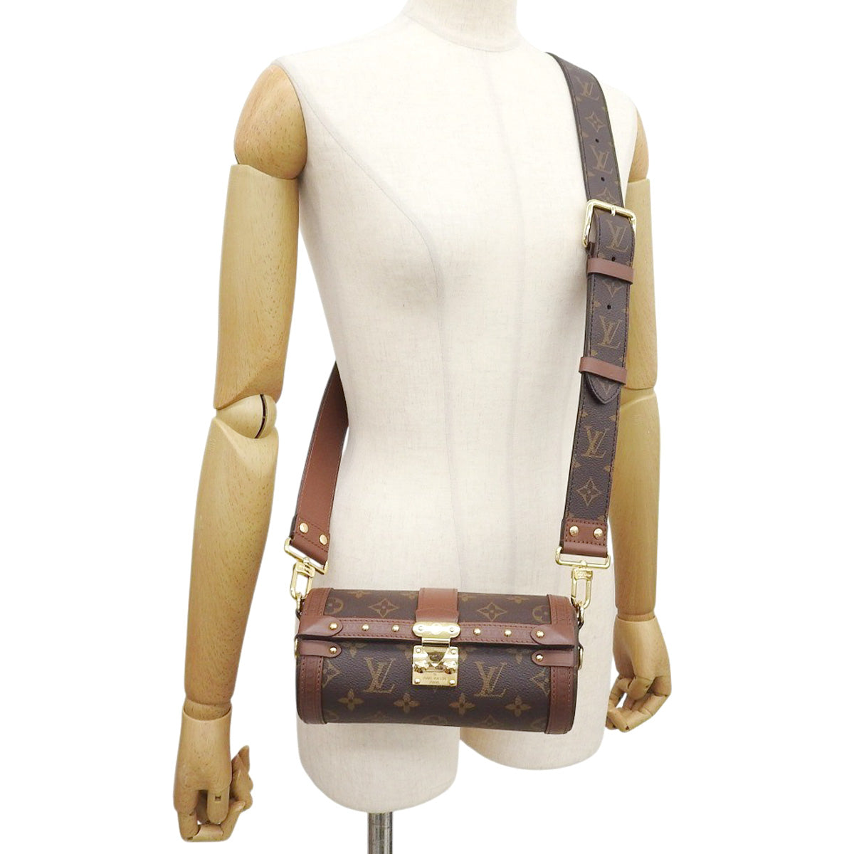 Monogram Papillon Trunk Brown M57835